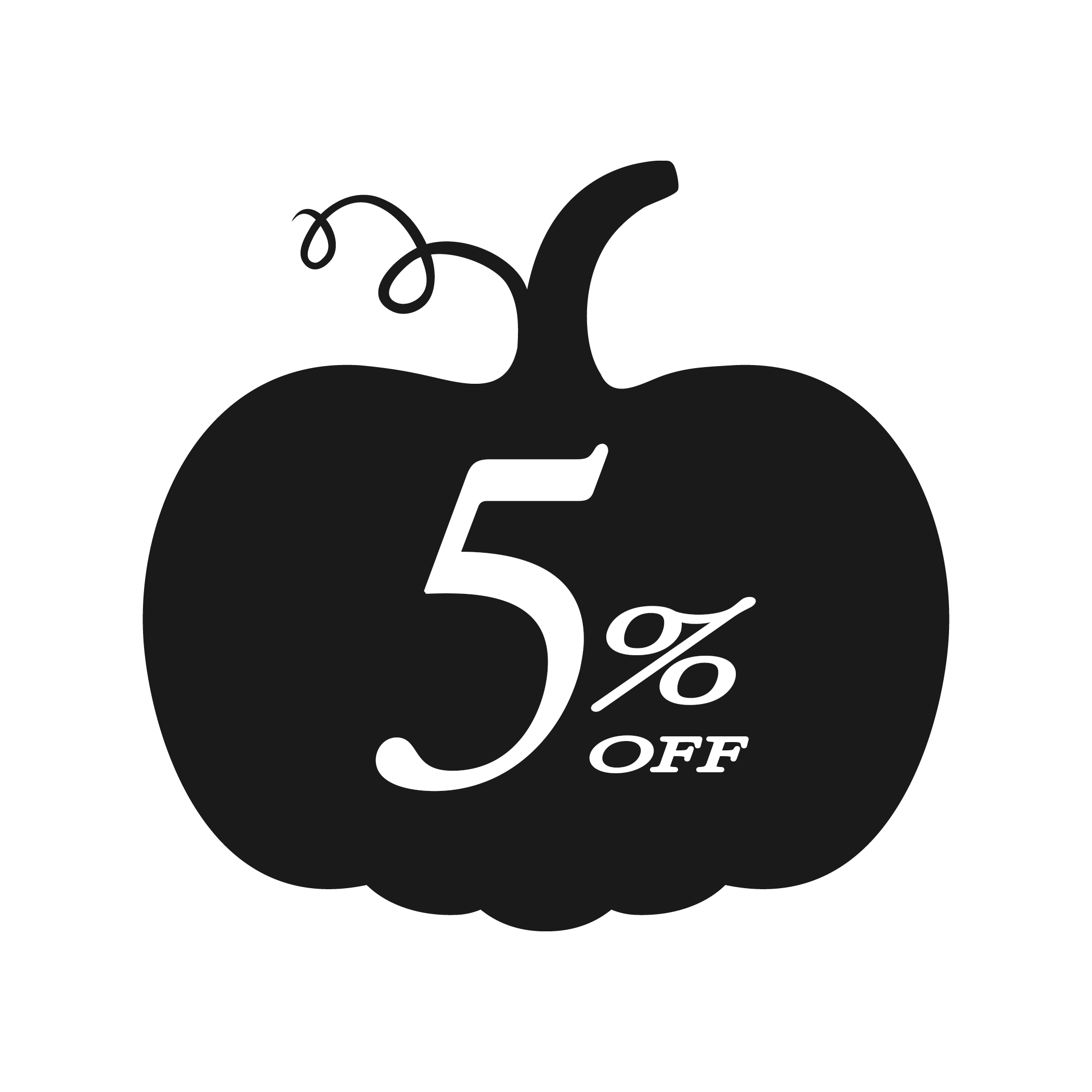 5%