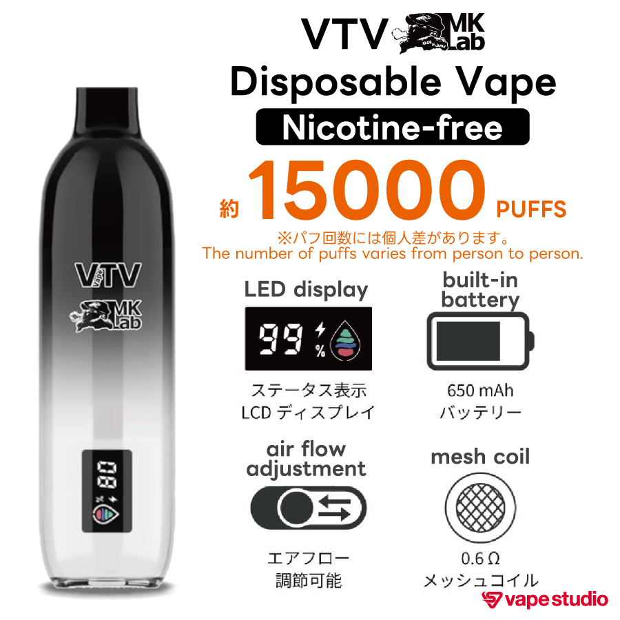 Mk Lab Disposable NOVA(ノヴァ)|使い捨てタイプ