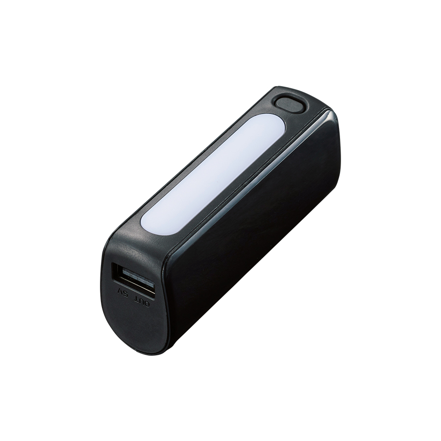 LEDライト付モバイルバッテリー |2200mAh