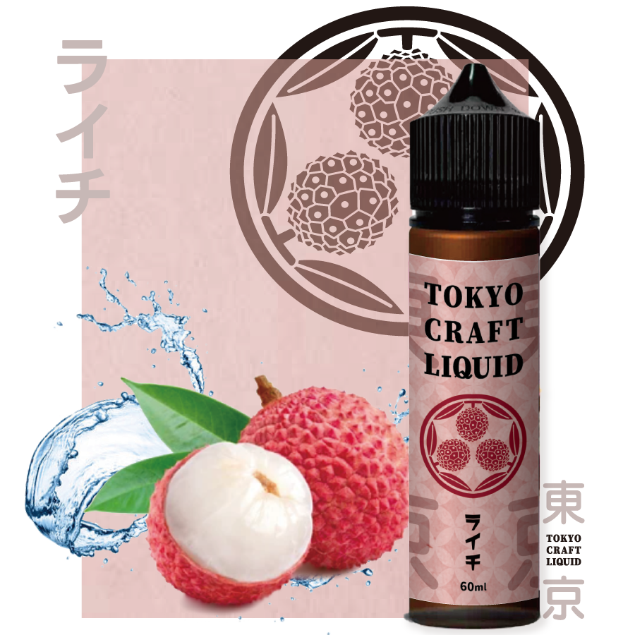 【NEW】TOKYO CRAFT LIQUIDライチ 60ml