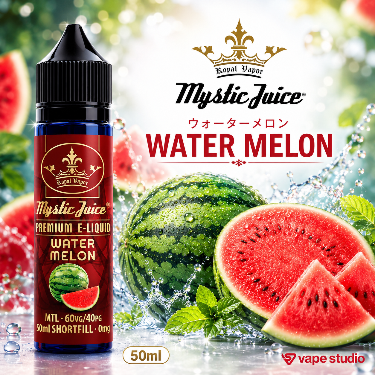 Mystic Juiceウォーターメロン 50ml