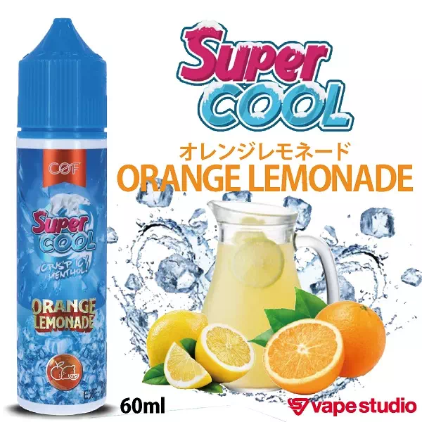 【NEW】COF SUPERCOOL(スーパークール) オレンジレモネード 60ml