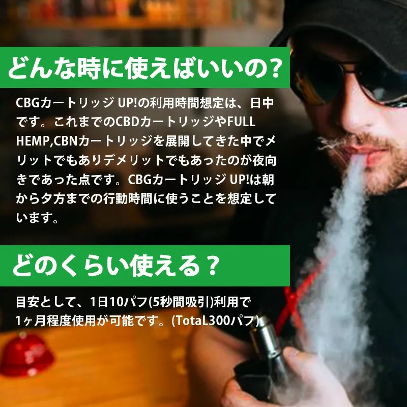 【NEW】|Vape Mania CBG 52% カートリッジ